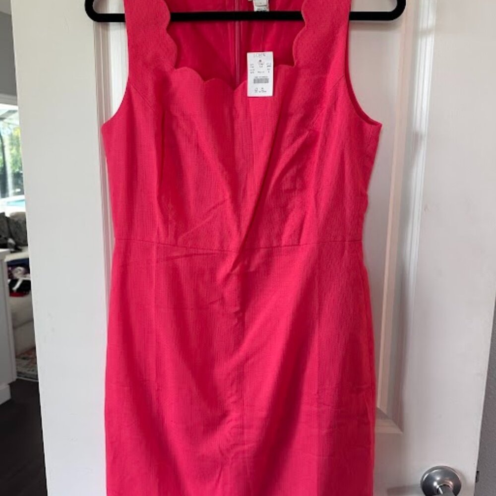 J. Crew Pink Sheath Dress